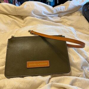 Dooney & Bourke Green Wristlet